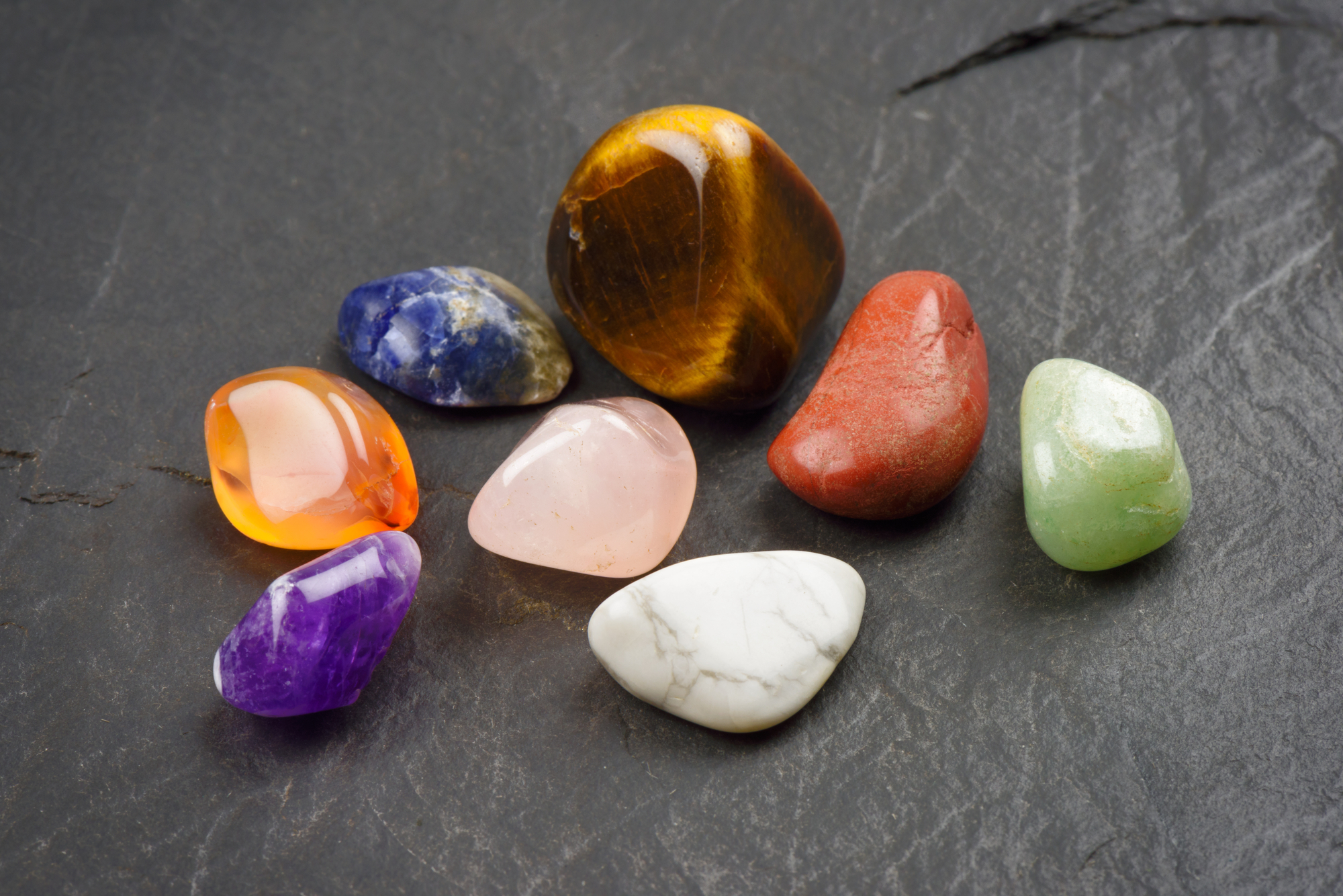 tumbled gemstones