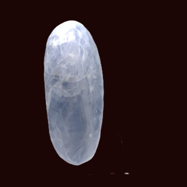 Polished Blue Calcite Standing Free Form - Madagascar