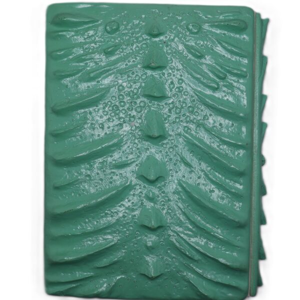 3D Green Dragon Journal with Green Eye