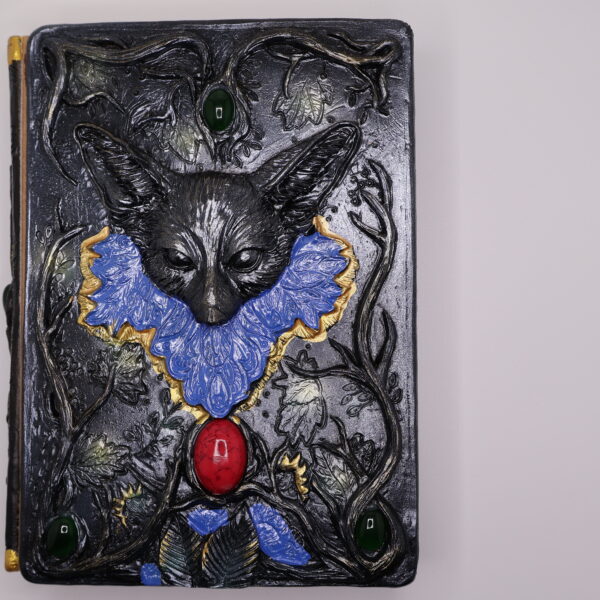 3D Jeweled Wolf Journal
