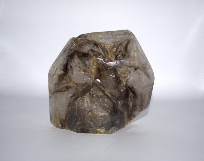 Large Smokey Window Quartz - Madagascar Pic 2 - Copy Polished Smokey Window Quartz - From Madagascar