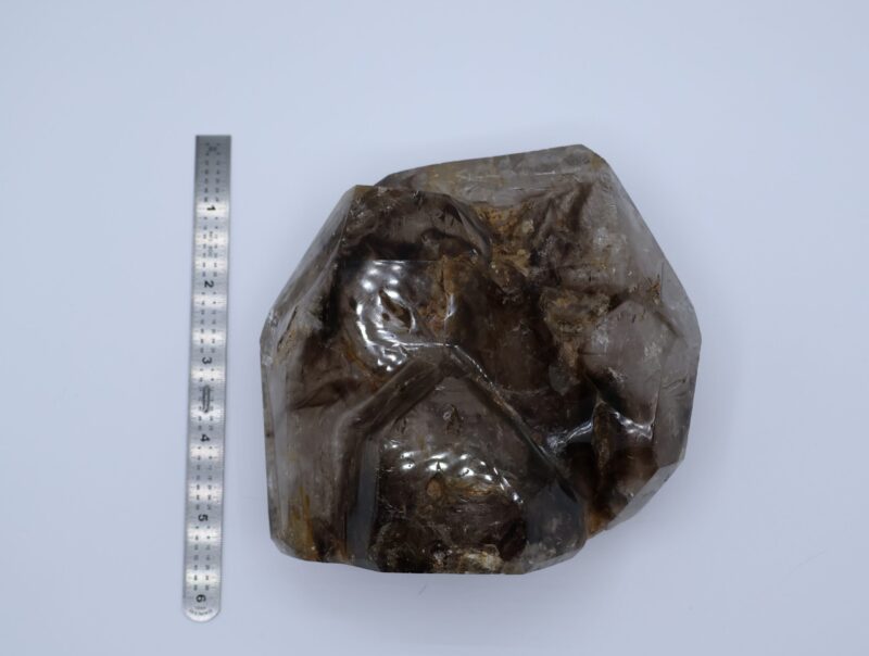 Large Window Smokey Quartz - Madagascar Polished Smokey Window Quartz - From Madagascar