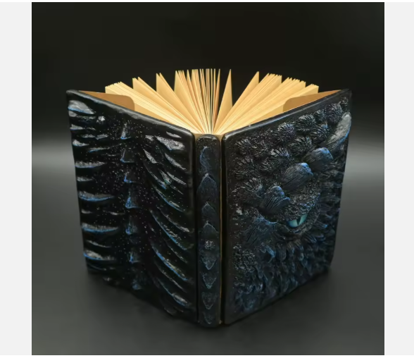 3D Mauve Dragon Journal