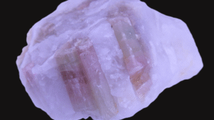 Extraordinary Watermelon Tourmaline in Milky White Quartz