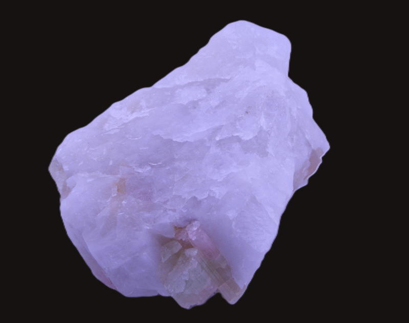 Extraordinary Watermelon Tourmaline in Milky White Quartz
